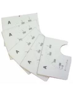 Échelle interchangeable Gewiss GW96975 pour ampèremètre analogique, pleine échelle 150 A